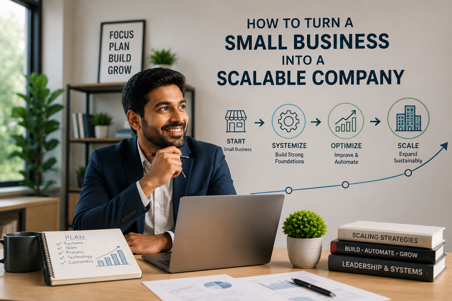 How to Turn a Small Business into a Scalable Company