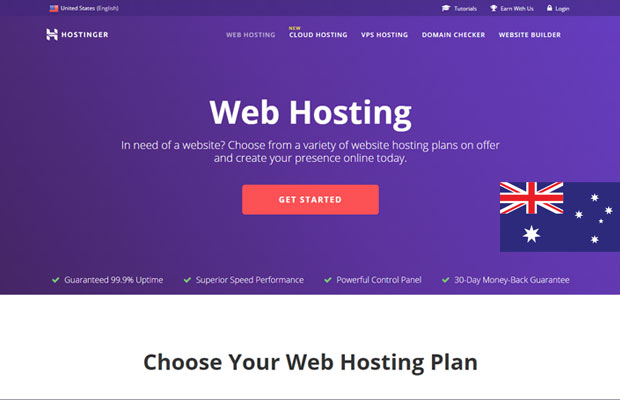 Hostinger -web hosts server